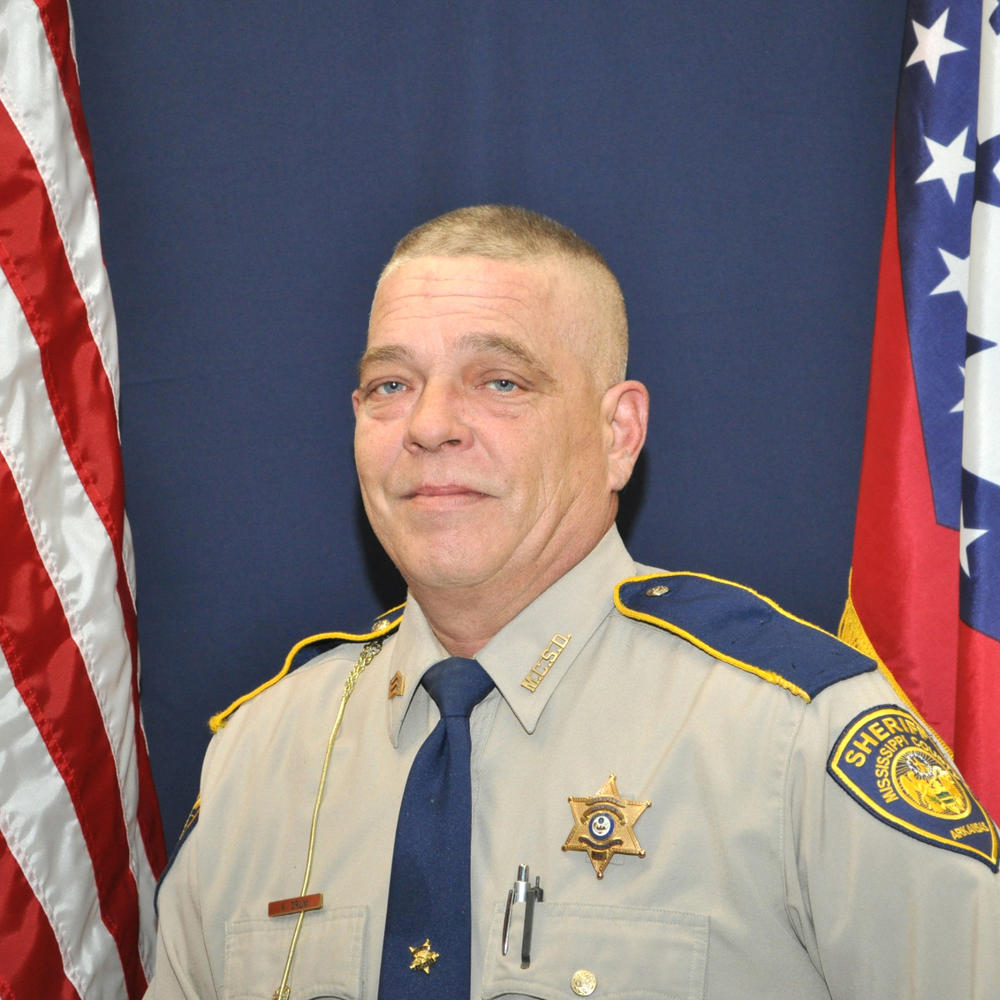 Sgt. Allen Drum Reserve Deputy in uniform
