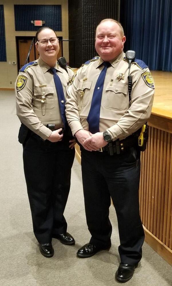 Photo of Cpl. Casey Vandyke and Sgt. Stonie Vandyke.