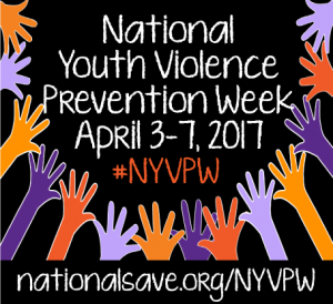 Image of National Youth Violence Logo.