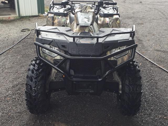 Front view of stolen 4 wheeler.