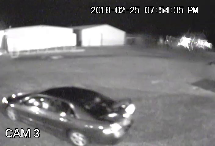 Image of suspect car. 