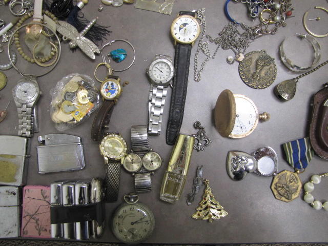 Several watches of different colors.