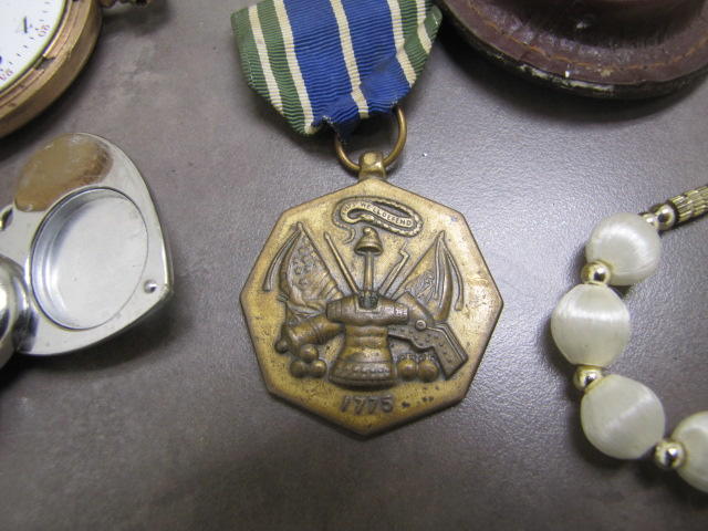 Photo of military medal.